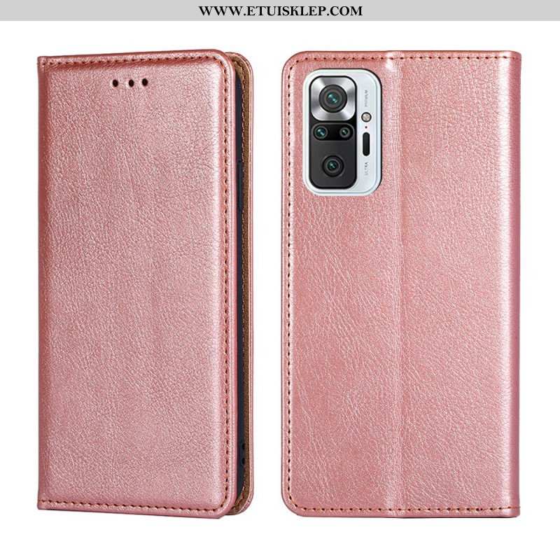 Etui Na Telefon do Xiaomi Redmi Note 10 Pro Etui Folio Skórzany Styl Vintage